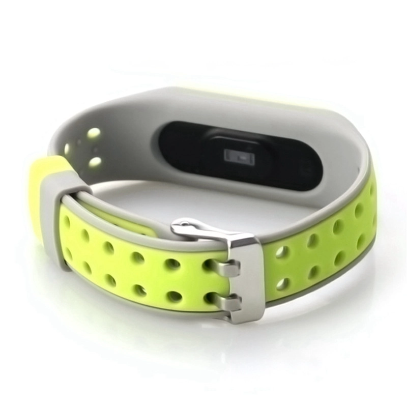 CBXM361 Trendybay Dual Colors Silicone Wristband Correa para Xiaomi Mi Band 3