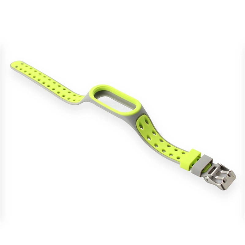 CBXM361 Trendybay Dual Colors Silicone Wristband Correa para Xiaomi Mi Band 3