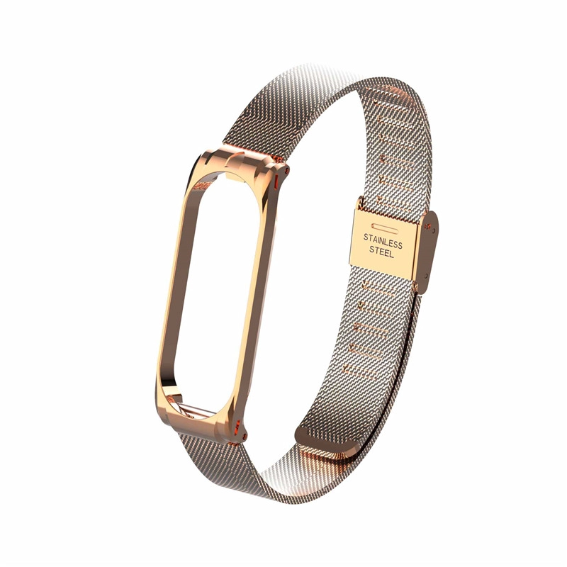 CBXM400 الذكية ووتش شبكة الفولاذ المقاوم للصدأ ووتش الشريط ل Xiaomi Mi Band 4