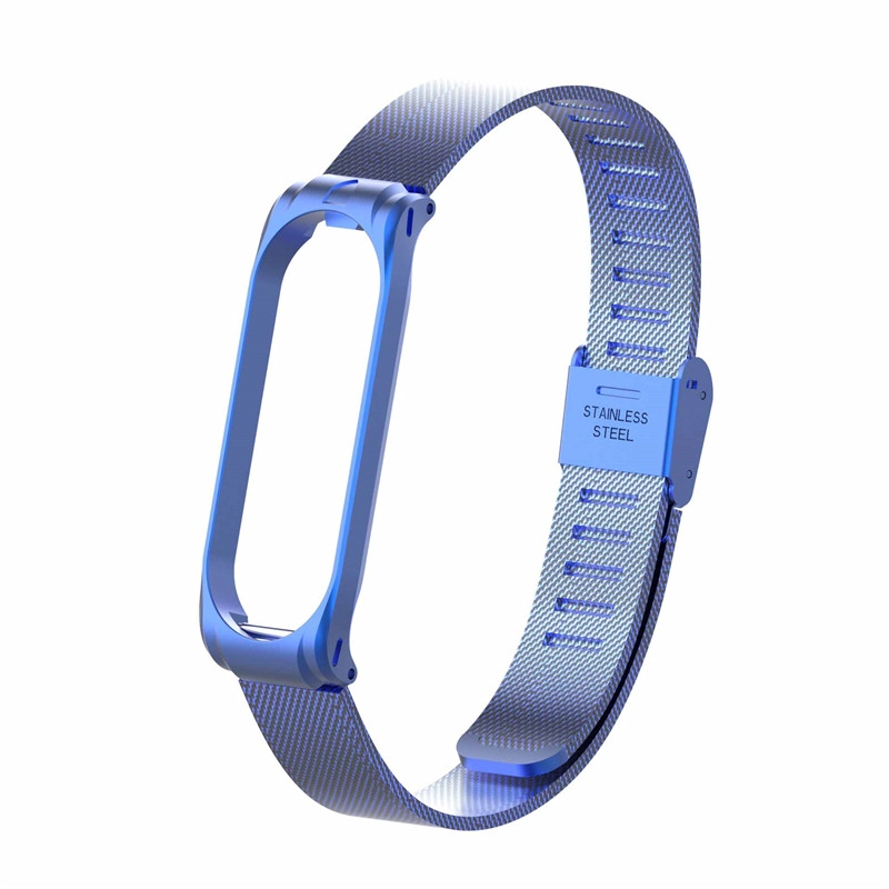 CBXM400 الذكية ووتش شبكة الفولاذ المقاوم للصدأ ووتش الشريط ل Xiaomi Mi Band 4