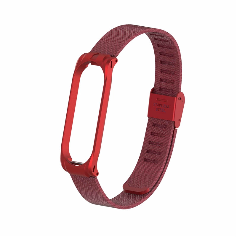 CBXM400 الذكية ووتش شبكة الفولاذ المقاوم للصدأ ووتش الشريط ل Xiaomi Mi Band 4