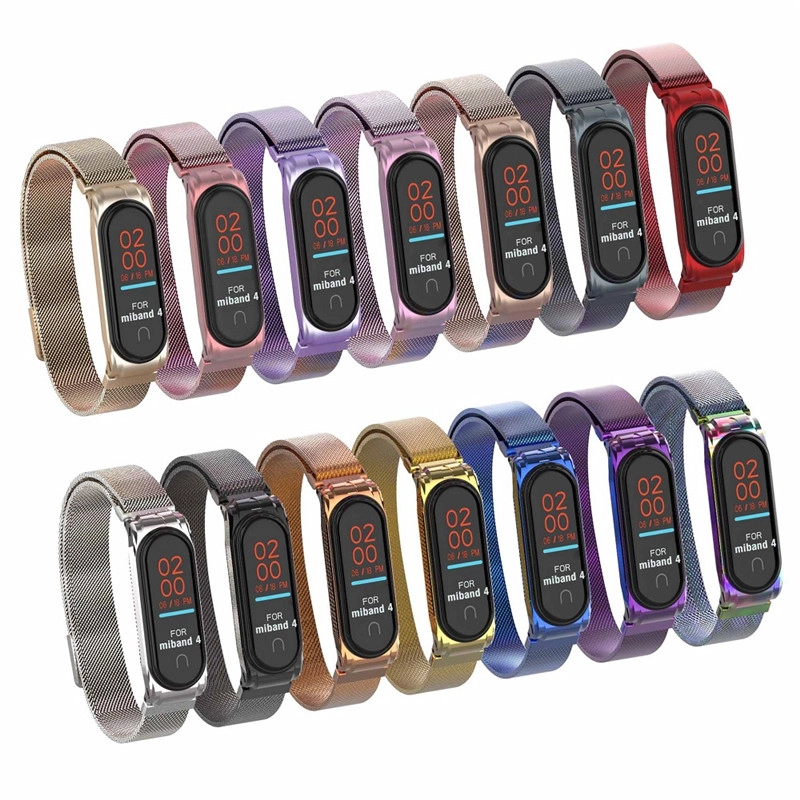 CBXM401 Magnetic Milanese Loop Uhrenarmband Für Xiaomi Mi Band 4