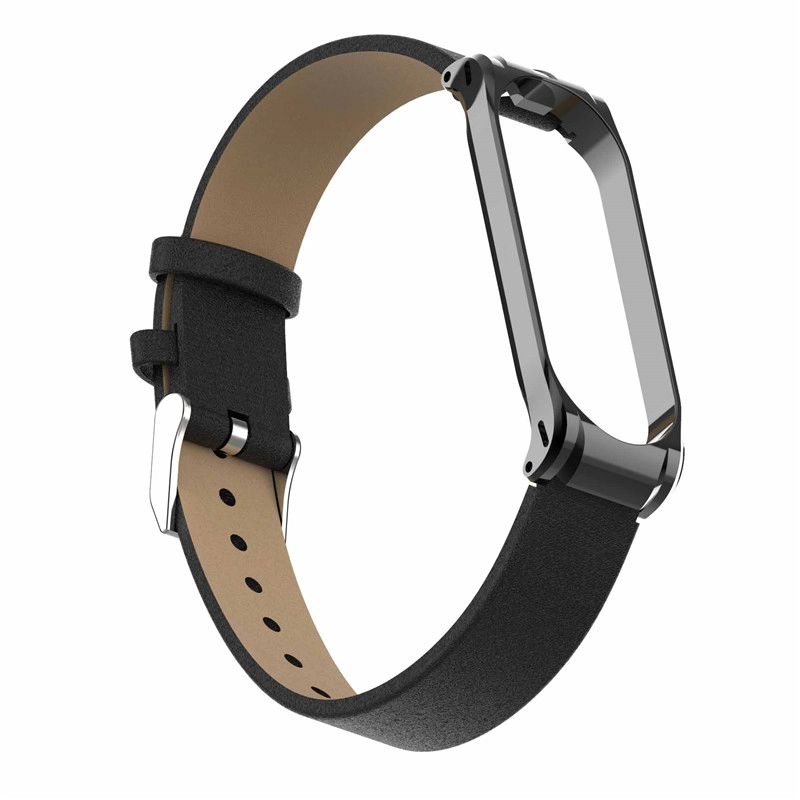 CBXM406 Красочный PU кожаный ремешок для часов для Xiaomi Mi Band 4 ремешок
