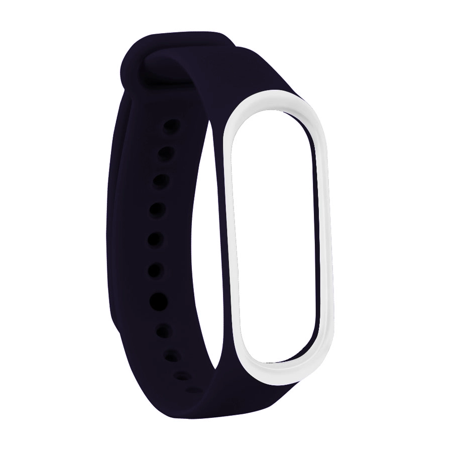 CBXM408 Correa de reloj de silicona de reemplazo de doble color para Xiaomi Band 4
