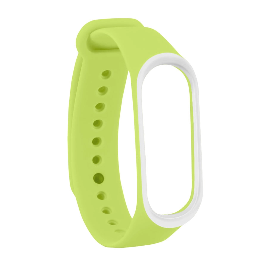 CBXM408 Correa de reloj de silicona de reemplazo de doble color para Xiaomi Band 4