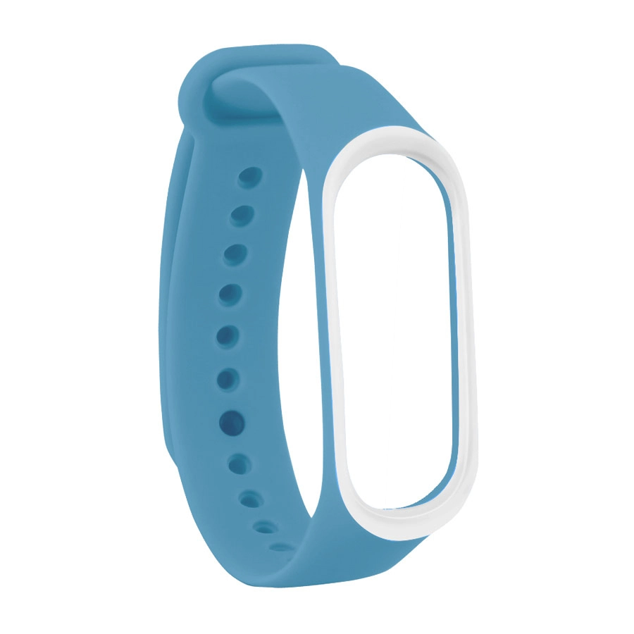CBXM408 Correa de reloj de silicona de reemplazo de doble color para Xiaomi Band 4
