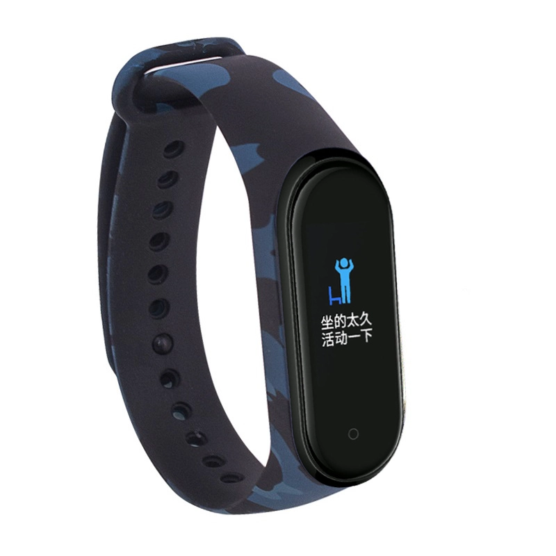 Banda de reloj de goma suave impresa aduana CBXM409 para la correa de Xiaomi Mi Band 4