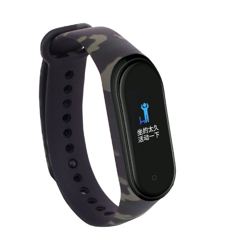 Banda de reloj de goma suave impresa aduana CBXM409 para la correa de Xiaomi Mi Band 4