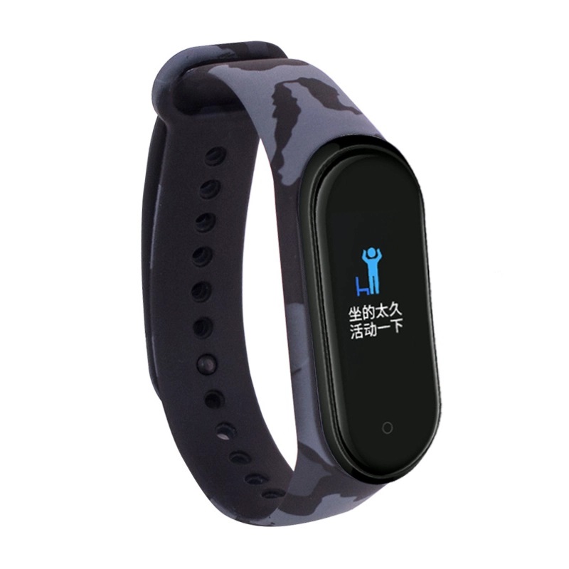 Banda de reloj de goma suave impresa aduana CBXM409 para la correa de Xiaomi Mi Band 4