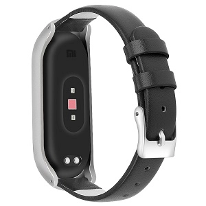 CBXM421 Xiaomi Mi Band 3 4 Smart Watch Leather Strap