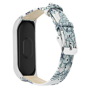 CBXM423 Skórzany pasek do zegarka dla Xiaomi Mi Band 4 3