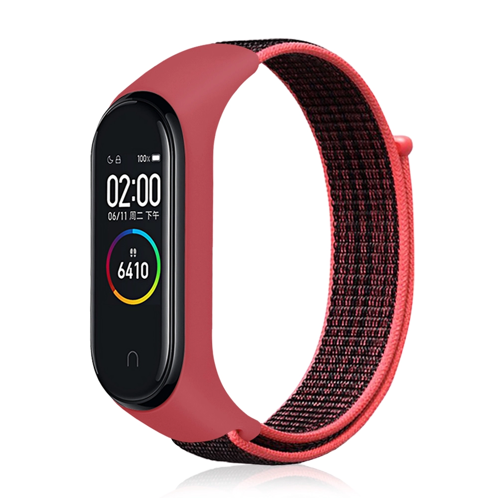 CBXM432 Woven Nylon Watch Band For Xiaomi Mi Band 5 4 3