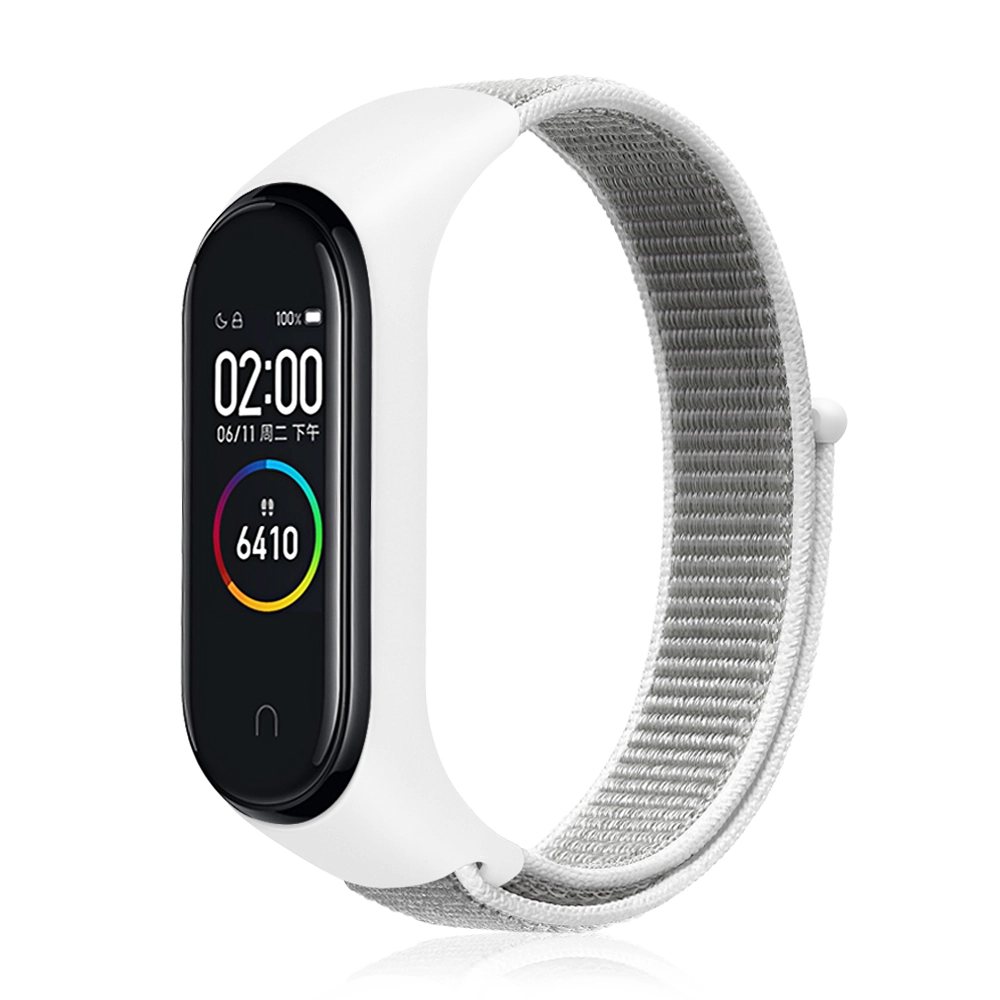 CBXM432 Woven Nylon Watch Band For Xiaomi Mi Band 5 4 3