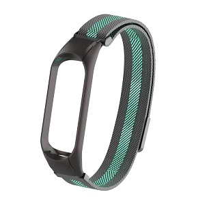 CBXM437 Cinturino per orologio in metallo con cinturino milanese per Xiaomi Mi band 4 3