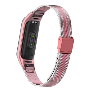 CBXM438 Correa de reloj inteligente de malla de acero inoxidable para Xiaomi Mi band 4 3