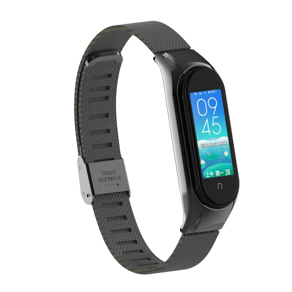 CBXM510 MASH Milanese Edelstahl Uhrenarmband Strap für Xiaomi Band 6/5 Armband
