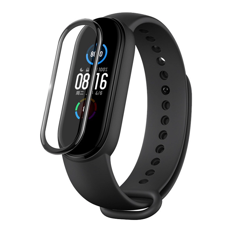 CBXM537 Curved Edge Screen Protector For Xiaomi Mi Band 5 Protective Film