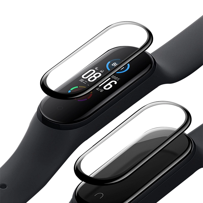 CBXM537 Curved Edge Screen Protector For Xiaomi Mi Band 5 Protective Film