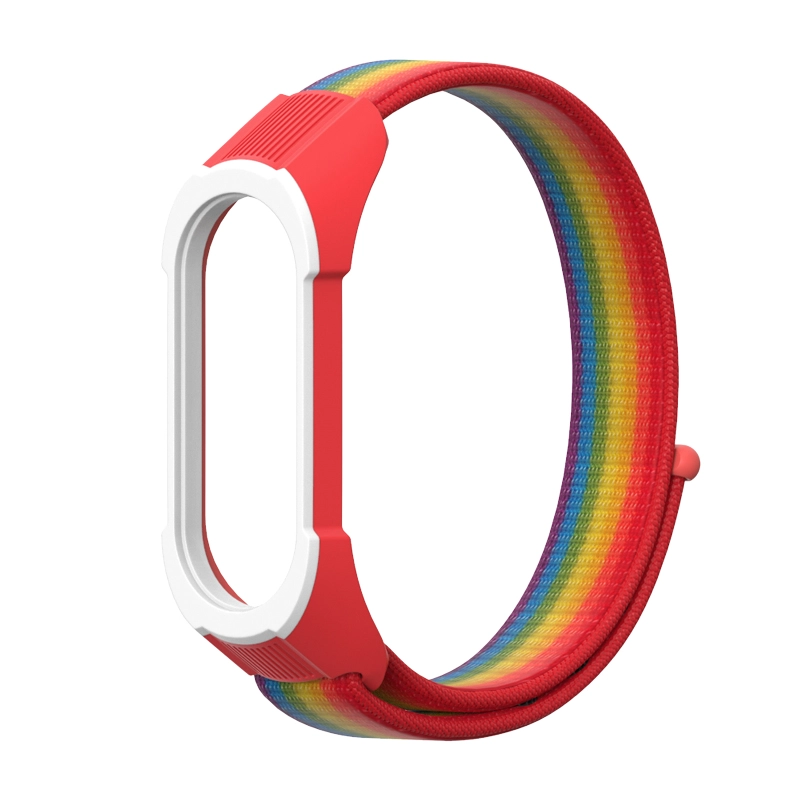 CBXM542 Mi Band 5 Xiaomi Miband 5 4 3 팔찌 용 나일론 루프 밴드