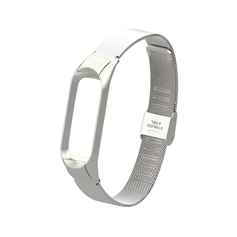 CBXM543 Mi Band 5 Bandas de repuesto Correa de reloj de acero inoxidable para Xiaomi Miband 5