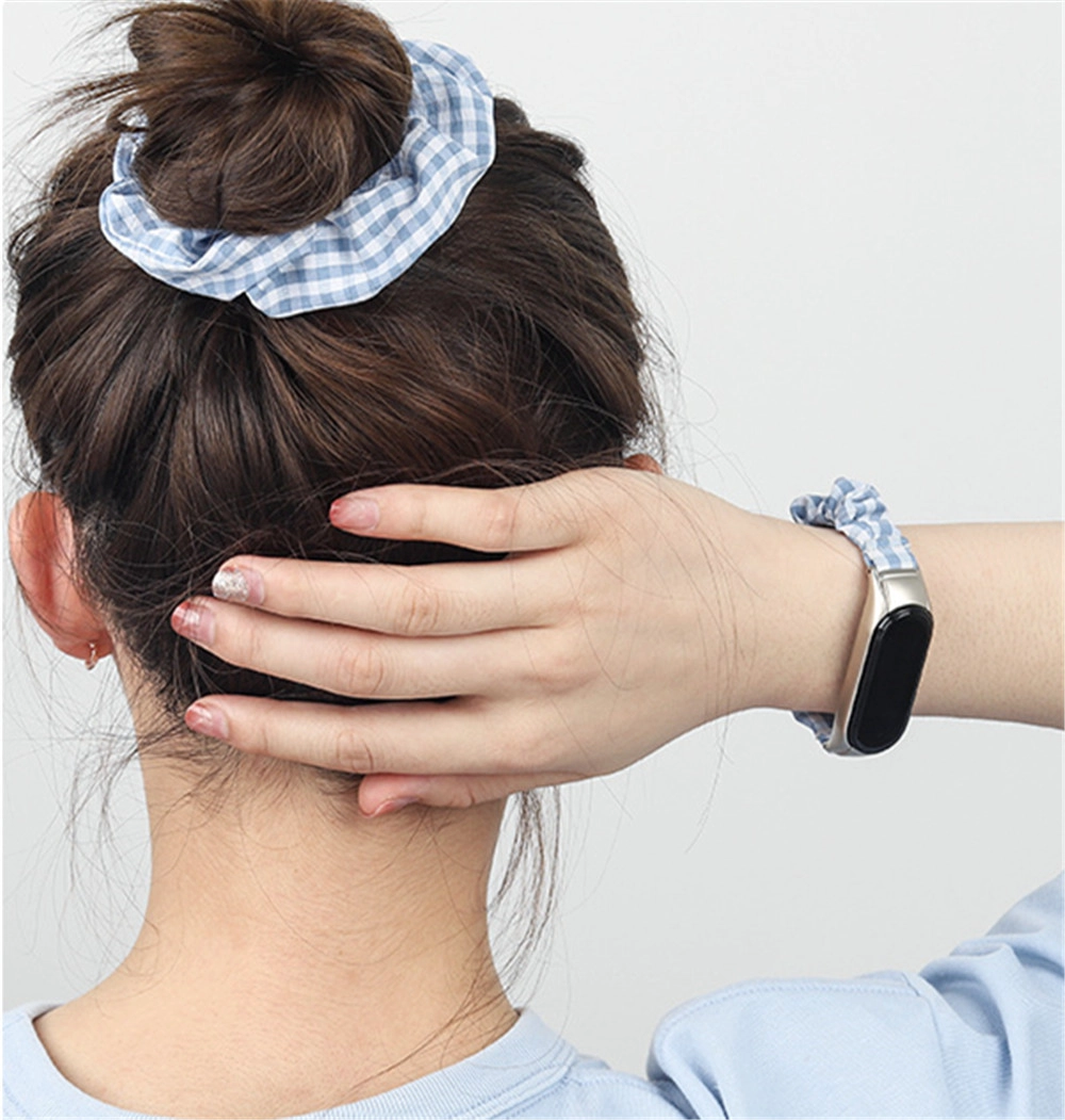 CBXM556 Correa de repuesto de tela de pulsera de pelo elástico para Xiaomi Mi Band 5