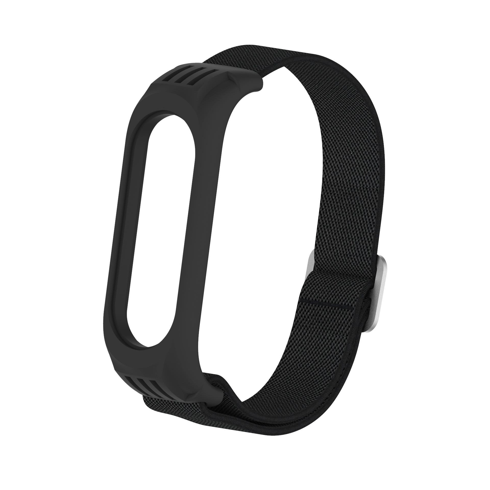 CBXM569 Bandas de bucle solitario ajustables Solty Bandas de nylon Elástico Correa de pulsera para Xiaomi MI Banda 6 5 4 3 Pulsera de reloj inteligente