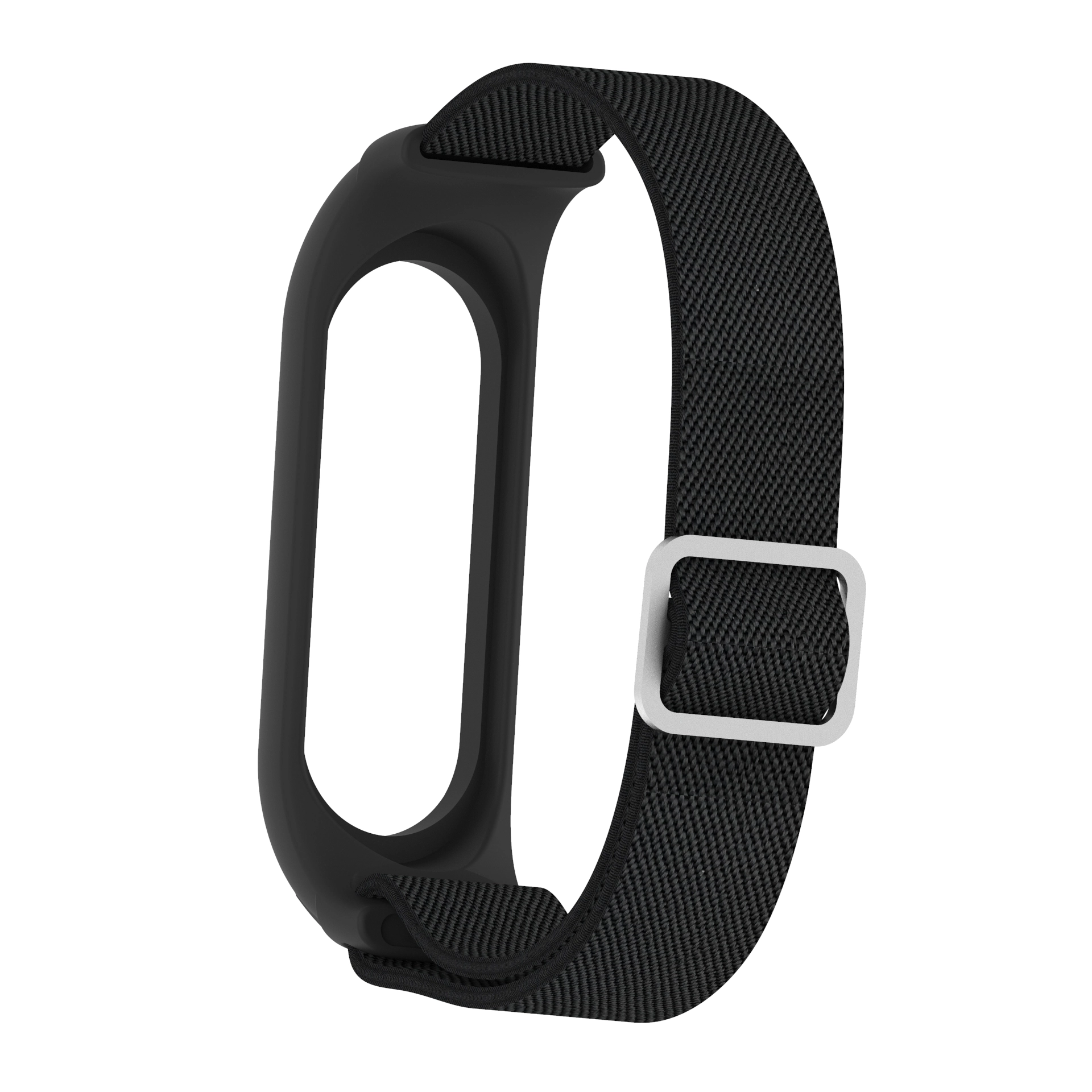 CBXM569 Bandas de bucle solitario ajustables Solty Bandas de nylon Elástico Correa de pulsera para Xiaomi MI Banda 6 5 4 3 Pulsera de reloj inteligente