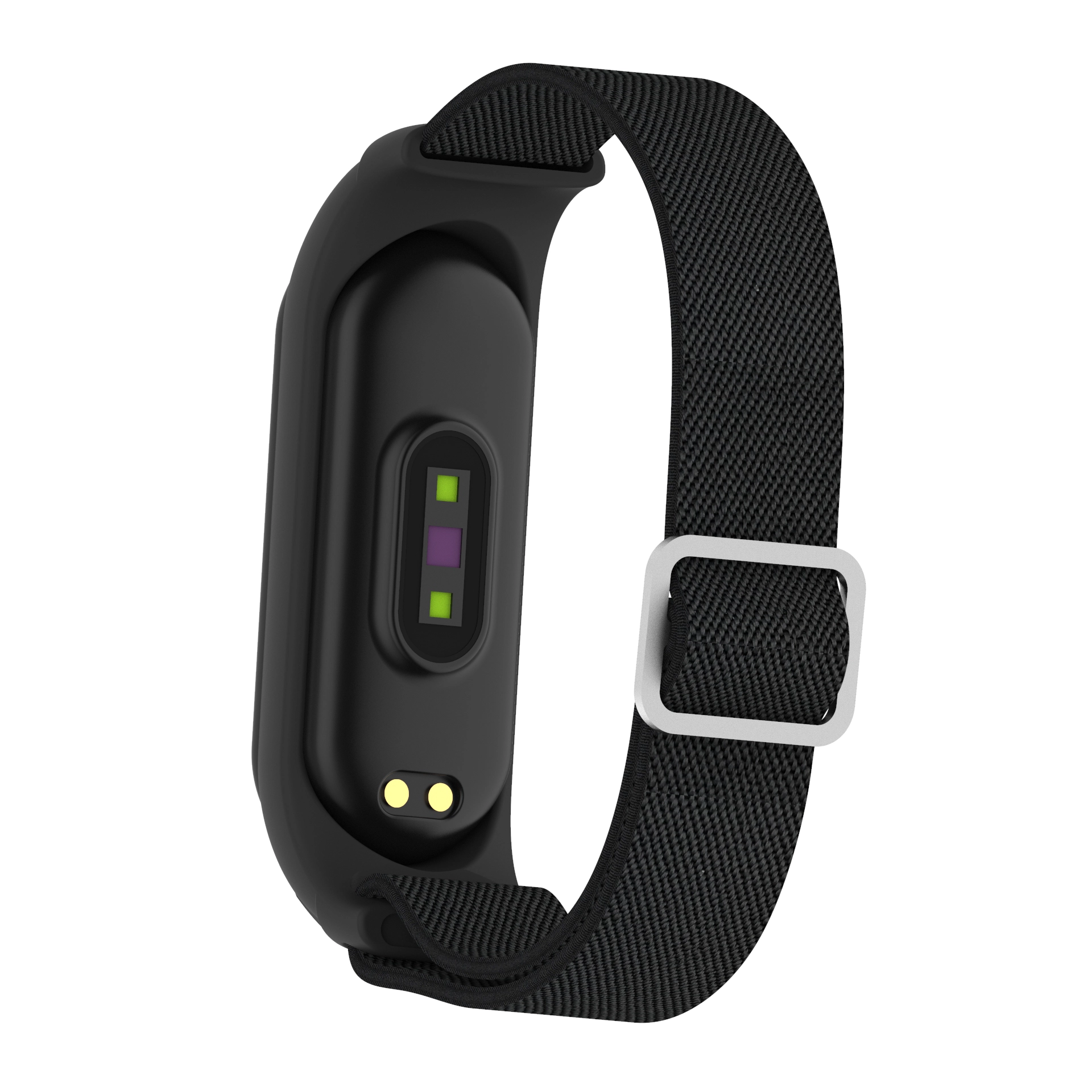 CBXM569 Bandas de bucle solitario ajustables Solty Bandas de nylon Elástico Correa de pulsera para Xiaomi MI Banda 6 5 4 3 Pulsera de reloj inteligente