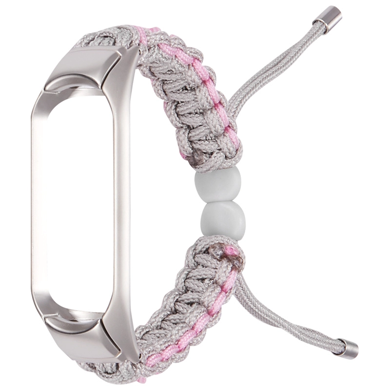 CBXM573 Einstellbare Schleife Webart Nylonbandband für Xiaomi MI-Band 6 5 4 3 Gurt