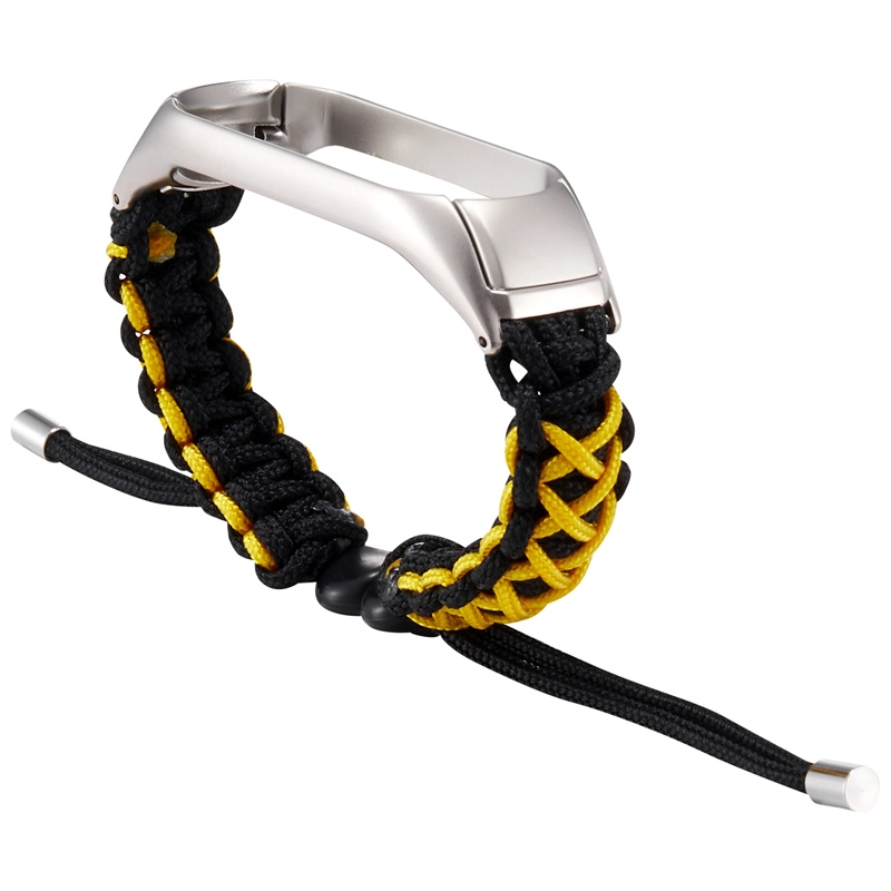 CBXM573 Einstellbare Schleife Webart Nylonbandband für Xiaomi MI-Band 6 5 4 3 Gurt