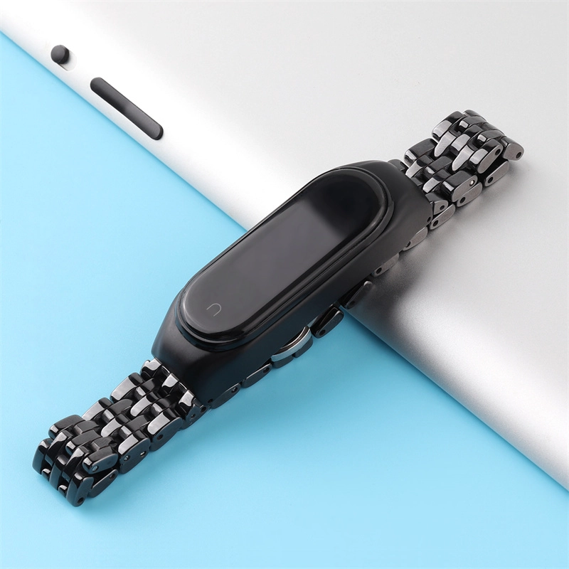 CBXM579 Керамика из нержавеющей стали Ceramics Band Brap для Xiaomi Mi Band 6/5 4/3 браслета