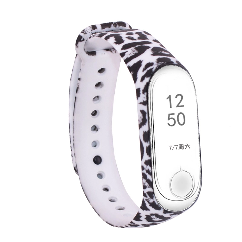 CMXM338 XIaomi Mi Band 3 correa de reloj colorida del silicón del deporte del modelo