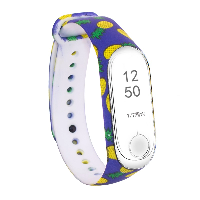 CMXM338 XIaomi Mi Band 3 correa de reloj colorida del silicón del deporte del modelo