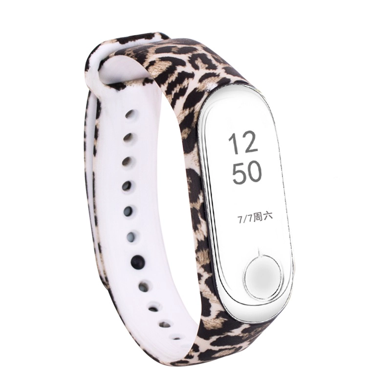 CMXM338 XIaomi Mi Band 3 correa de reloj colorida del silicón del deporte del modelo