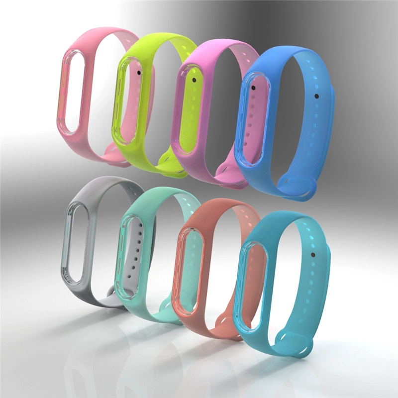 CMXM341 Xiaomi Band 3 Luminous Sport Красочный силиконовый ремешок для часов