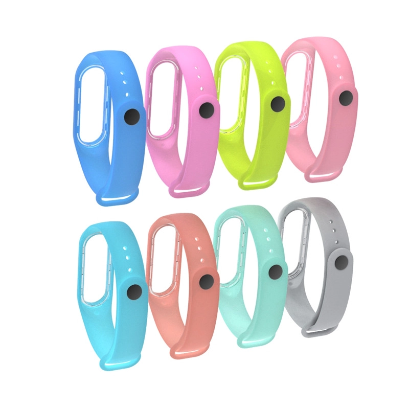 CMXM341 Xiaomi Band 3 Luminous Sport Красочный силиконовый ремешок для часов