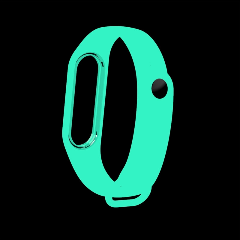 CMXM341 Xiaomi Band 3 Luminous Sport Красочный силиконовый ремешок для часов