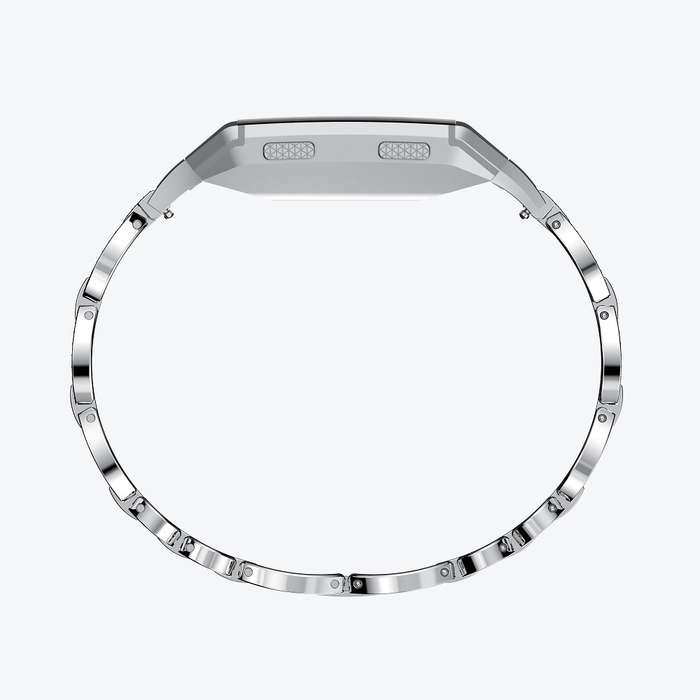 Pulsera de metal de repuesto Chic Design Fitbit Ionic Bling Rhinestone