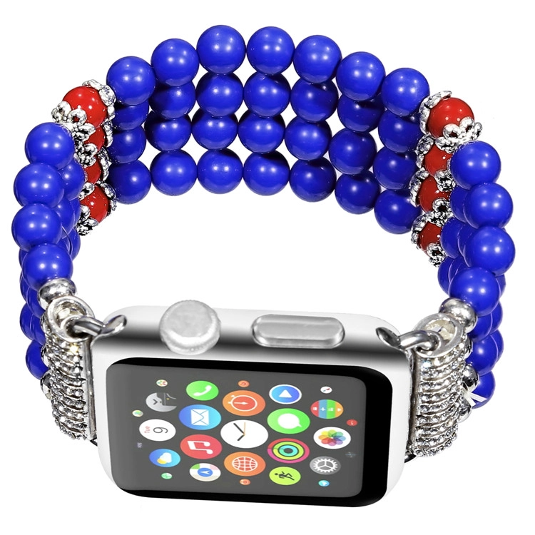 Cinturino iWatch di ricambio elasticizzato in rilievo fatto a mano