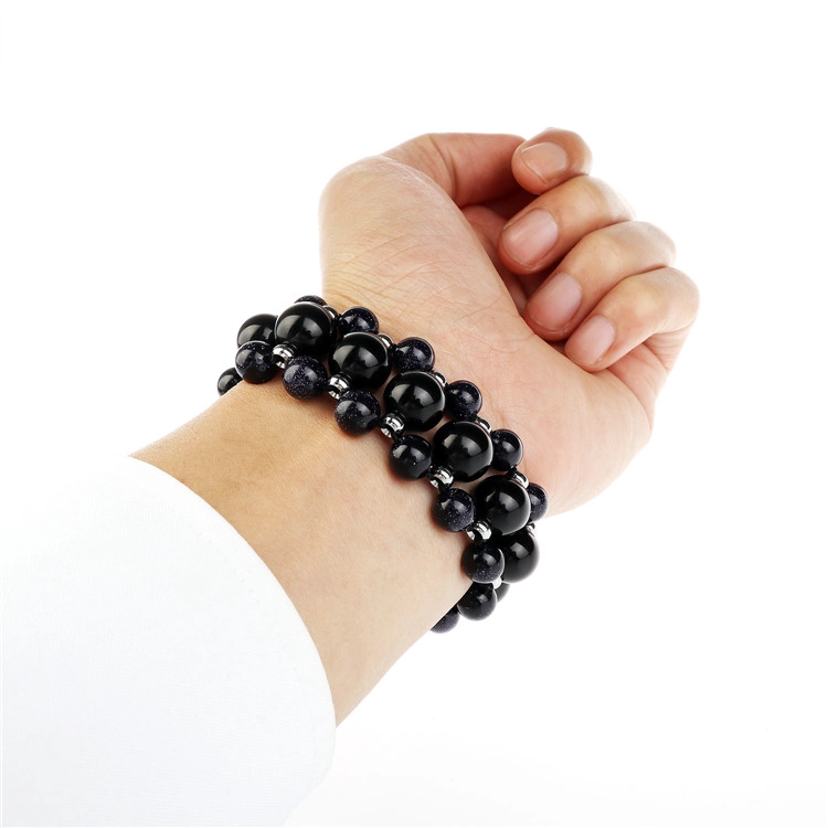 Banda di iWatch con agata nera alla moda