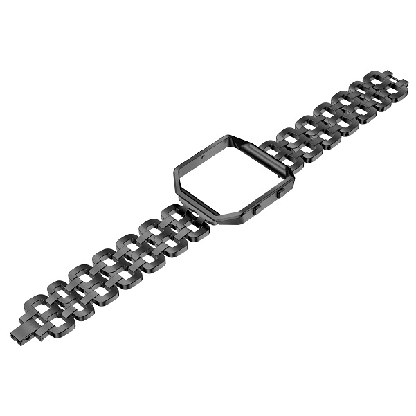 Fitbit Blaze Stailess Steel Watch Band con estructura de metal