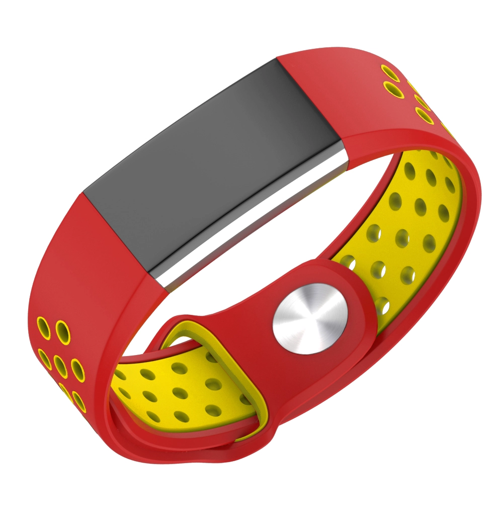 Fitbit carga 2 de silicona multicolor reemplazo de la banda de deportes