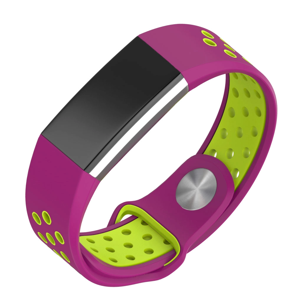 Fitbit carga 2 de silicona multicolor reemplazo de la banda de deportes