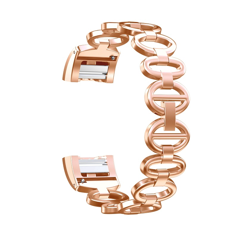 Fitbit carga 2 pulsera de acero inoxidable correa de reloj inteligente