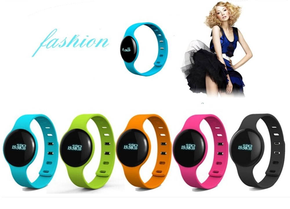 China H18 Sport Bluetooth Smart armband horloge Anti-verloren Health Polsband eart rate monitor met stappenteller fabrikant