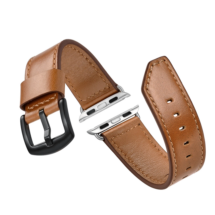Pulsera de reloj de cuero genuino de alta calidad
