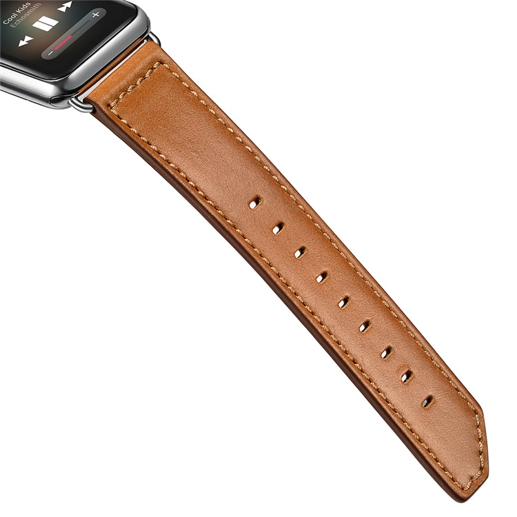 Pulsera de reloj de cuero genuino de alta calidad
