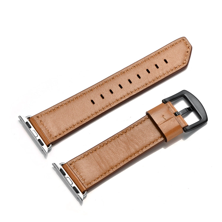 Pulsera de reloj de cuero genuino de alta calidad