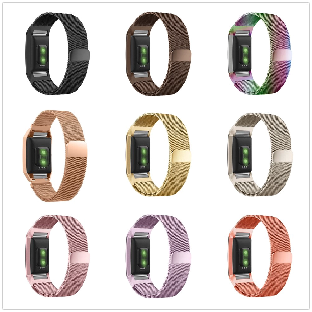 Maglia milanese loop acciaio inossidabile cinturino con forte chiusura magnetica