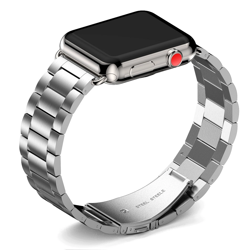 Correa de reloj elegante de acero inoxidable de repuesto